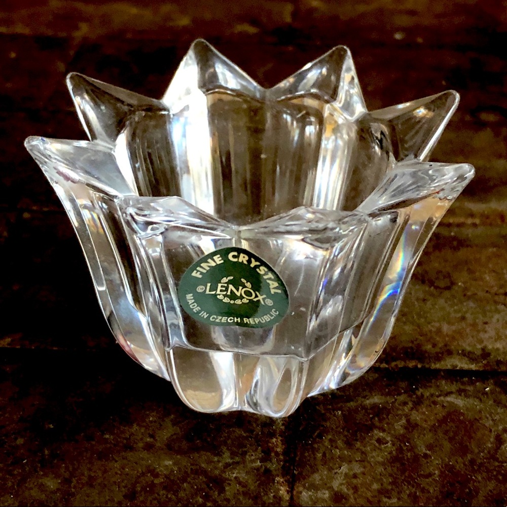 Lenox Crystal Votive Candle Holder